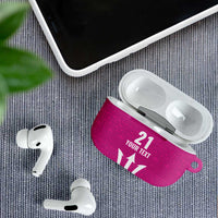 Caribbean Cricket Barbados Custom AirPods Case Strike of the Tridents Pink Fury - Wonder Print Shop