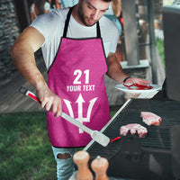 Caribbean Cricket Barbados Custom Apron Strike of the Tridents Pink Fury - Wonder Print Shop