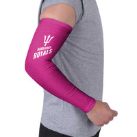 Caribbean Cricket Barbados Custom Arm Sleeves Strike of the Tridents Pink Fury - Wonder Print Shop