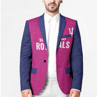 Caribbean Cricket Barbados Custom Blazer Strike of the Tridents Pink Fury - Wonder Print Shop