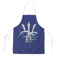 Caribbean Cricket Barbados Custom Apron Trident Champion’s Wave - Wonder Print Shop