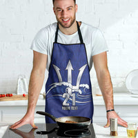 Caribbean Cricket Barbados Custom Apron Trident Champion’s Wave - Wonder Print Shop