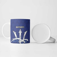 Caribbean Cricket Barbados Custom Ceramic Mug Trident Champion’s Wave - Wonder Print Shop