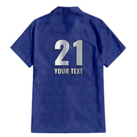 Caribbean Cricket Barbados Custom Family Matching Mermaid Dress and Hawaiian Shirt Trident Champion’s Wave - Wonder Print Shop