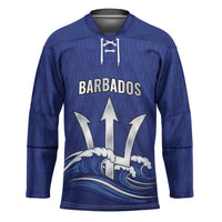 Caribbean Cricket Barbados Custom Hockey Jersey Trident Champion’s Wave - Wonder Print Shop