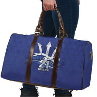 Caribbean Cricket Barbados Custom Travel Bag Trident Champion’s Wave - Wonder Print Shop