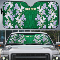 Custom Algeria Iris Floral Green Auto Sun Shade Africa Women’s Football Champion Series 2026
