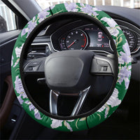Algeria Iris Floral Green Steering Wheel Cover Africa Women’s Football Champion Series 2026