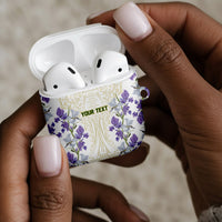 Custom Algeria Iris Floral White AirPods Case Africa Women’s Football Champion Series 2026