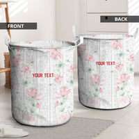 Custom Malawi Lotus Floral Laundry Basket Africa Women’s Football Champion Series 2026