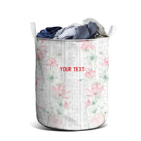 Custom Malawi Lotus Floral Laundry Basket Africa Women’s Football Champion Series 2026