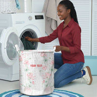 Custom Malawi Lotus Floral Laundry Basket Africa Women’s Football Champion Series 2026