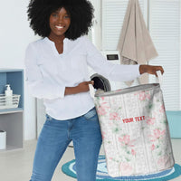 Custom Malawi Lotus Floral Laundry Basket Africa Women’s Football Champion Series 2026