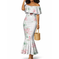 Custom Malawi Lotus Floral Mermaid Dress Africa Women’s Football Champion Series 2026
