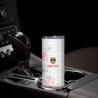 Custom Malawi Lotus Floral Skinny Tumbler Africa Women’s Football Champion Series 2026