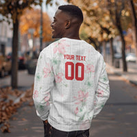 Custom Malawi Lotus Floral Sweatshirt Africa Women’s Football Champion Series 2026