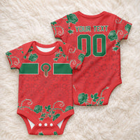 Custom Morocco Desert Rose Floral Baby Onesie Africa Women’s Football Champion Series 2026