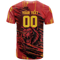 Custom Cameroon Red Lion T shirt Africa Football Champion Series 2026