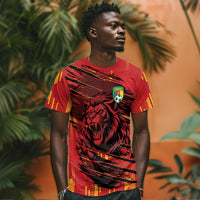 Custom Cameroon Red Lion T shirt Africa Football Champion Series 2026