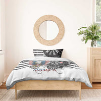 USA Darts Bedding Set American Bald Eagle with Grunge Style LT9 - Wonder Print Shop