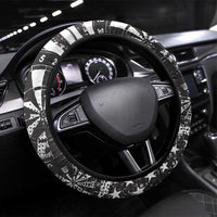 USA Darts Steering Wheel Cover American Bald Eagle with Grunge Style - Wonder Print Shop