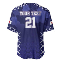 Custom Japan Rugby Pacific Baseball Jersey Sakuras Rising Sun with Polynesian Pattern LT9 - Wonder Print Shop