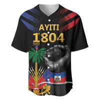Haiti Independence Day Baseball Jersey The First Black Republic Since 1804 LT9 - Wonder Print Shop