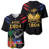 Haiti Independence Day Baseball Jersey The First Black Republic Since 1804 LT9 - Wonder Print Shop
