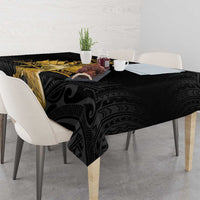 Haitian Negre Marron 1804 Tablecloth Black Polynesian Pattern - Wonder Print Shop