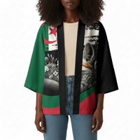 Personalized Algeria Kimono Algerian Flag With a Fennec Fox - Wonder Print Shop
