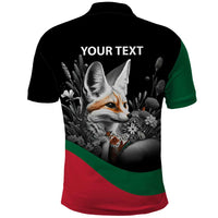 Personalized Algeria Polo Shirt Algerian Flag With a Fennec Fox LT9
