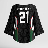 Custom Football Algeria Palestine Kimono Sleeve Blouse Special Edition 2023-2024 - Wonder Print Shop