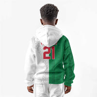 World Football 2026 Algeria Custom Kid Hoodie Algeria Culture Heritage - Wonder Print Shop