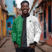 World Football 2026 Algeria Custom Sleeve Zip Bomber Jacket Algeria Culture Heritage - Wonder Print Shop