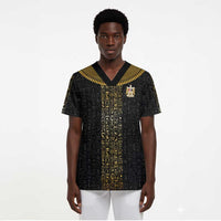 World Football 2026 Egypt Custom Scrub Top Ancient Egyptian Hieroglyphs - Wonder Print Shop