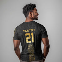 World Football 2026 Egypt Custom T shirt Ancient Egyptian Hieroglyphs LT9