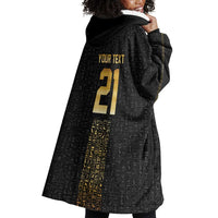 World Football 2026 Egypt Custom Wearable Blanket Hoodie Ancient Egyptian Hieroglyphs - Wonder Print Shop