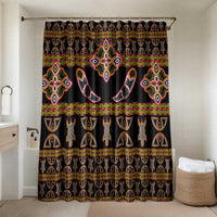 Bamenda Toghu Bathroom Set Traditional Attire Pattern
