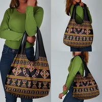 Bamenda Toghu Grocery Bag Traditional Attire Pattern