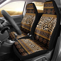 Cameroon Cheetah Toghu Pattern Car Seat Cover