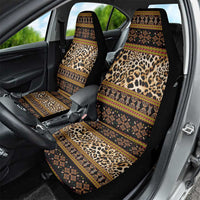 Cameroon Cheetah Toghu Pattern Car Seat Cover
