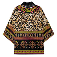 Cameroon Cheetah Toghu Pattern Kimono