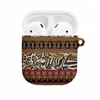 Cameroon Toghu AirPods Case Wild Animal Skins Seamless Pattern