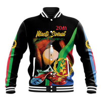 Personalized Eritrea Maelti Siwuat Baseball Jacket Shida Shoes Glory To Our Martyrs Eritrea LT9 - Wonder Print Shop
