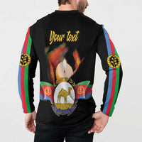 Personalized Eritrea Maelti Siwuat Button Sweatshirt Shida Shoes Glory To Our Martyrs Eritrea LT9 - Wonder Print Shop
