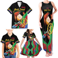 Personalized Eritrea Maelti Siwuat Family Matching Tank Maxi Dress and Hawaiian Shirt Shida Shoes Glory To Our Martyrs Eritrea - Wonder Print Shop