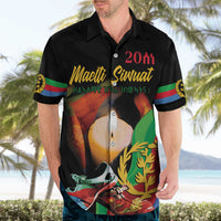 Personalized Eritrea Maelti Siwuat Hawaiian Shirt Shida Shoes Glory To Our Martyrs Eritrea - Wonder Print Shop