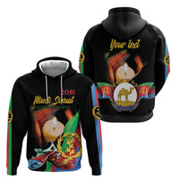 Personalized Eritrea Maelti Siwuat Hoodie Shida Shoes Glory To Our Martyrs Eritrea - Wonder Print Shop