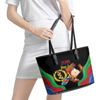 Personalized Eritrea Maelti Siwuat Leather Tote Bag Shida Shoes Glory To Our Martyrs Eritrea - Wonder Print Shop