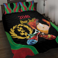 Personalized Eritrea Maelti Siwuat Quilt Bed Set Shida Shoes Glory To Our Martyrs Eritrea - Wonder Print Shop